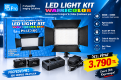 BF Pro  Pro 800 Bi-Color  Panel Işık  ( 2 Adet f770 Batarya ve Şarj Aleti hediye )