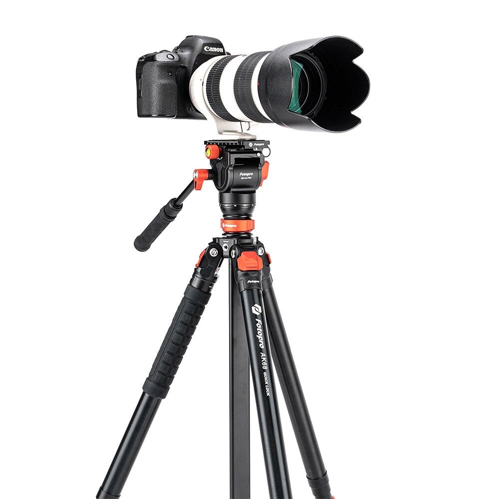 Fotopro AK68 Fluid video tripod