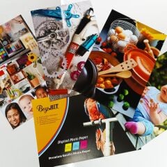 BF Albüm PVC Çift Taraflı Dekota A Kalite 1,50mm Albüm Yapış(BEYAZ)