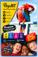 Beyjet 260Gr 10X15 İnkjet Fotograf Kağıdı parlak