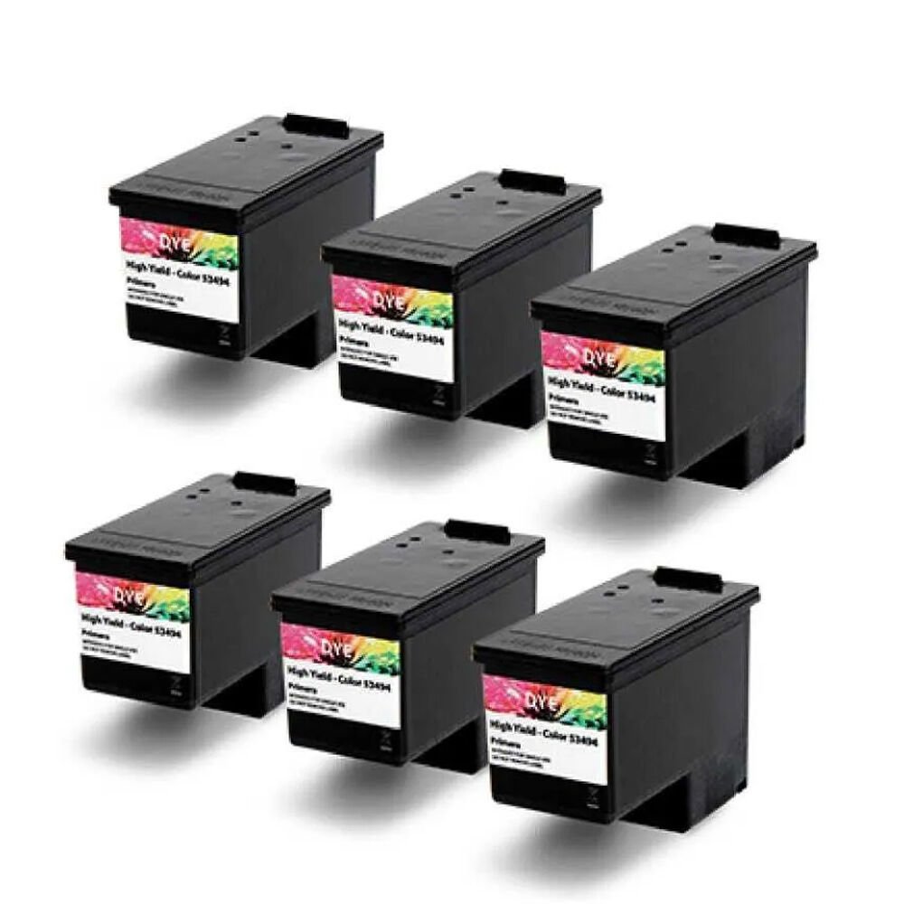 Primera IP60 Yüksek Verimli Tam Renkli Mürekkep Kartuşu 6’lı Set 53488