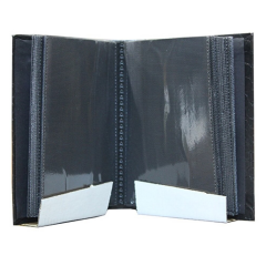 10x15cm 100’lük Çerçeveli Vinleks Deri Albüm Kırmızı