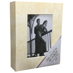 10x15cm 200’lük Çerçeveli Vinleks Deri Albüm