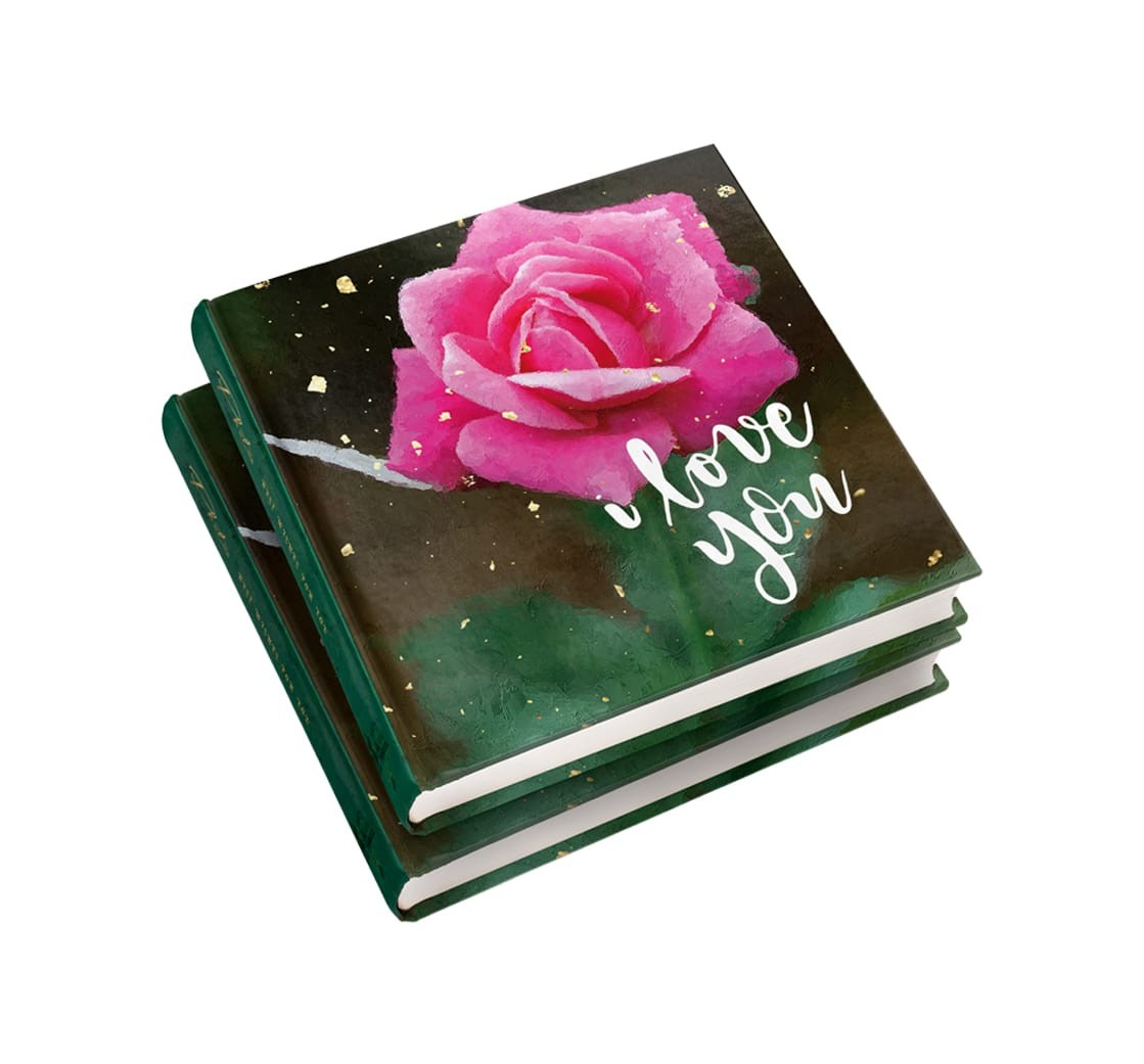 10x15cm 200’lük Gül Desenli Albüm 6