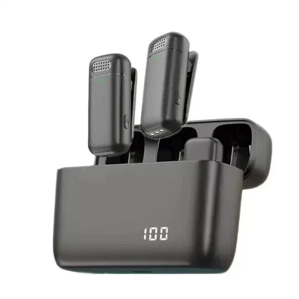 Mamen KM-13 İkili Kablosuz Yaka Mikrofonu (Telefon)