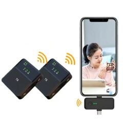 Mamen SX31 İkili Kablosuz Mikrofon (Çift Girişli)