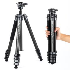 FOTOPRO X-AIRFLY Karbon Fiber Tripod Gri