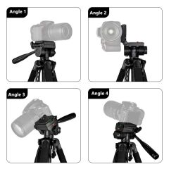 BF Pro 333L Alüminyum Ve ABS  Kamera Ve Fotoğraf Tripod 180-210cm