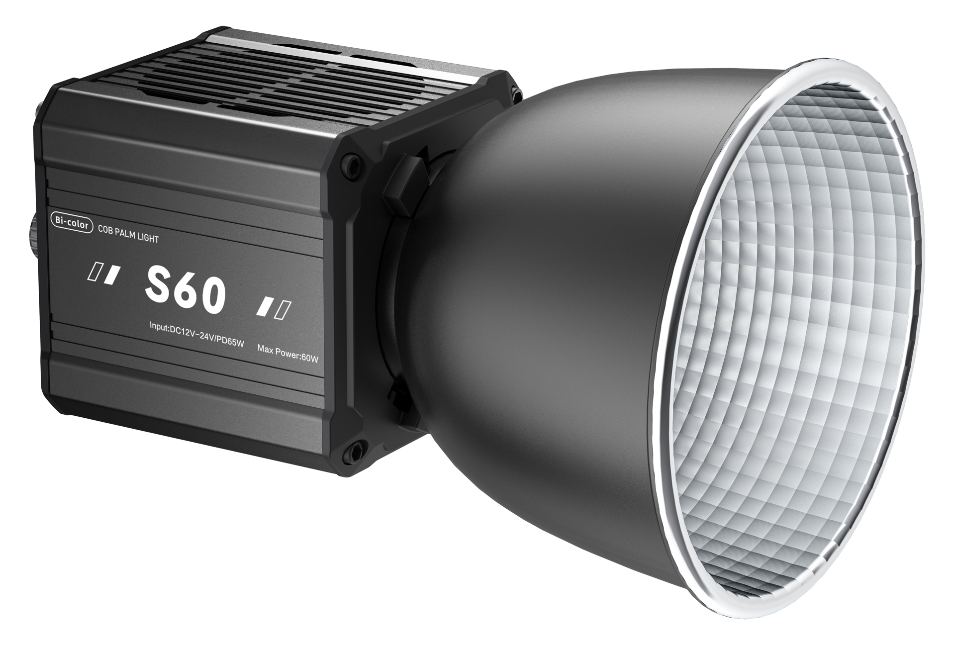 Liyadi S60 COB Flaş Sürekli Işık  60w AC Güç Adaptörlü