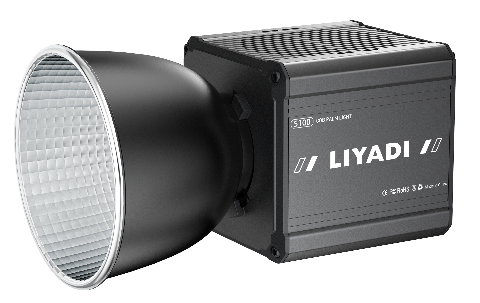 Liyadi S100 COB Flaş 100 watt Sürekli Işık AC Güç Adaptörlü