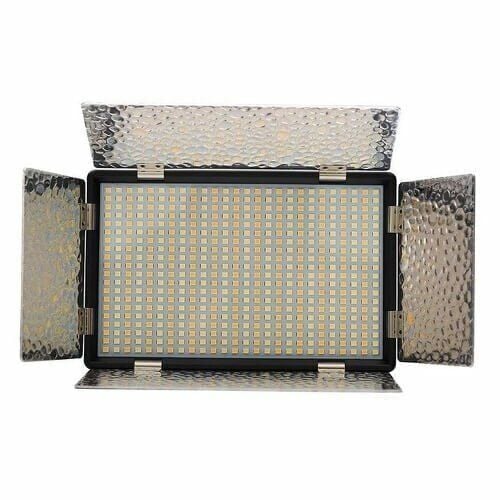 BF pro -S520 Bi color Kamera üstü LED Işık +2 Adet NP570 Batarya