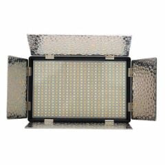BF pro -S520 Bi color Kamera üstü LED Işık +2 Adet NP570 Batarya