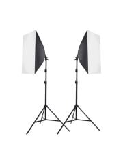 Softbox 50x70 Tek duylu + 2.10m Tripod 2li set