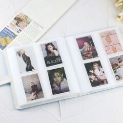 instax PU6964 6x9cm fotoğraf Albümü 4Renk Beyaz-Siyah-pembe ve Mavi