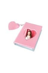 Instax Mini Albüm-64 Fotoğraf Kapasiteli 6x9cm  8Renk Beyaz-Siyah-pembe ve Mavi