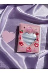 Instax Mini Albüm-64 Fotoğraf Kapasiteli 6x9cm  4 Renk Beyaz-Siyah-pembe ve Mavi