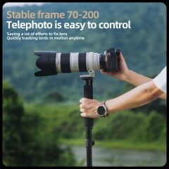 Fotopro N-155 II Kompakt Monopod 155 cm – Ultra Hafif Alüminyum Monopod