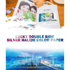 Lucky 15.2x183m Lustre RA Minilab Baskı Kağıdı