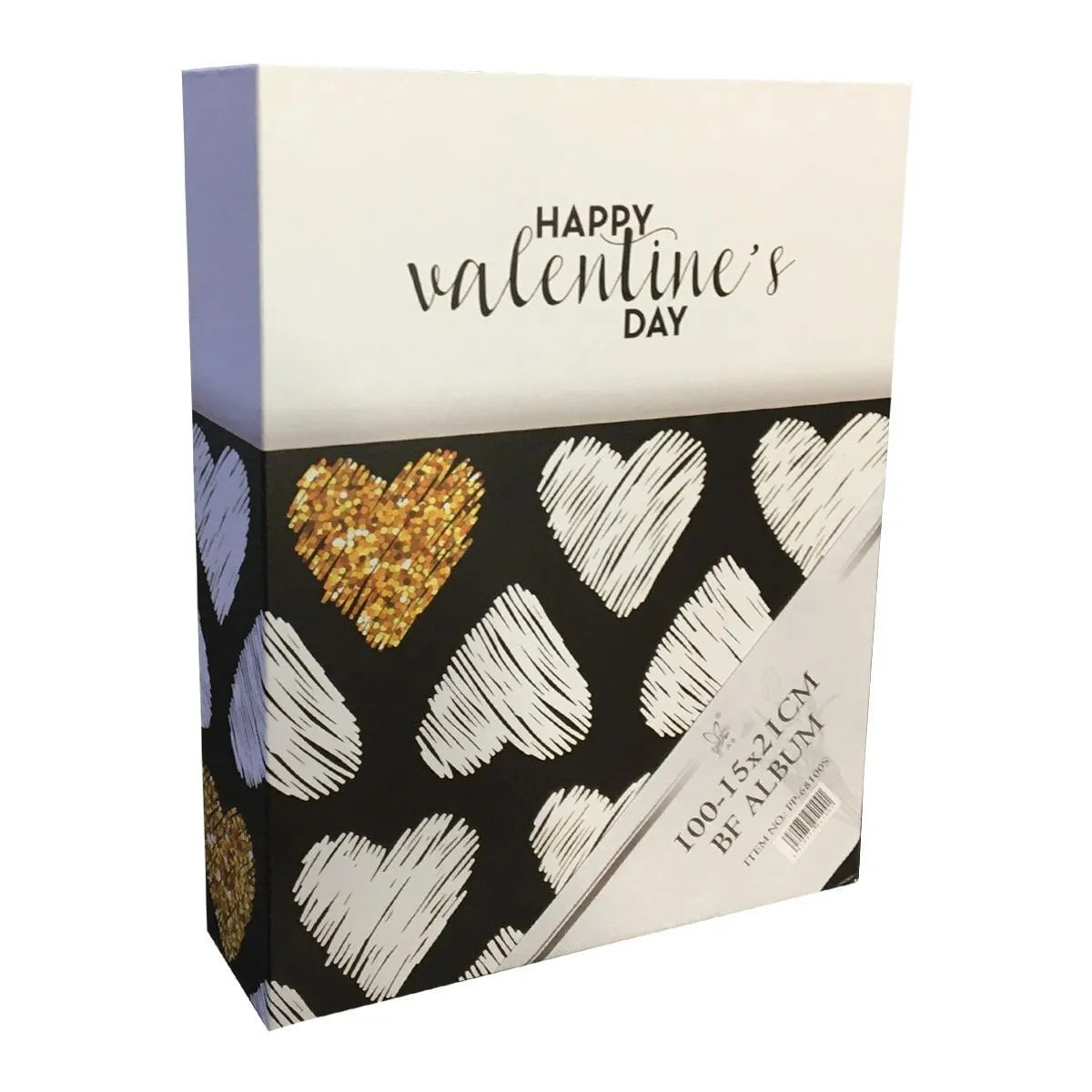 15x21 100'lük Love Serisi Fotoğraf Albümü Happy Valentine's Day