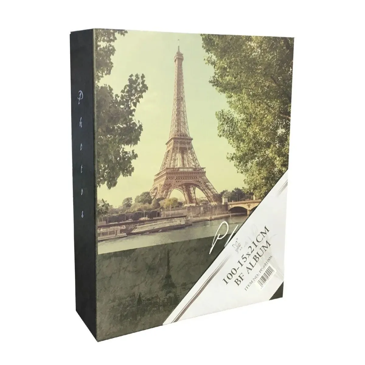 15x21 100'lük Love Serisi Fotoğraf Albümü Eyfel Kulesi