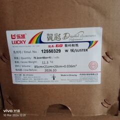 Lucky 12.7x183m Glossy RA Minilab Baskı Kağıdı