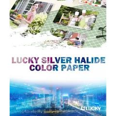 Lucky 12.7x183m Glossy RA Minilab Baskı Kağıdı