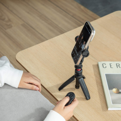 SJ-81 Cold Shoe Telefon Klipsi – Hızlı Dönen Yatay/Dikey Bağlantı