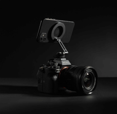 Fotopro SJ-91C Cold shoe Manyetik Bağlantılı Telefon Tutucu