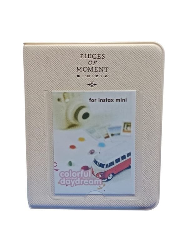 Instax Mini Albüm-48Fotoğraf Kapasiteli 6x9cm 6 Renk Bej