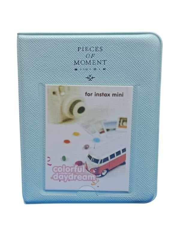 Instax Mini Albüm-48Fotoğraf Kapasiteli 6x9cm 6 Renk Yeşil