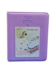 Instax Mini Albüm-48Fotoğraf Kapasiteli 6x9cm 6 Renk MOR