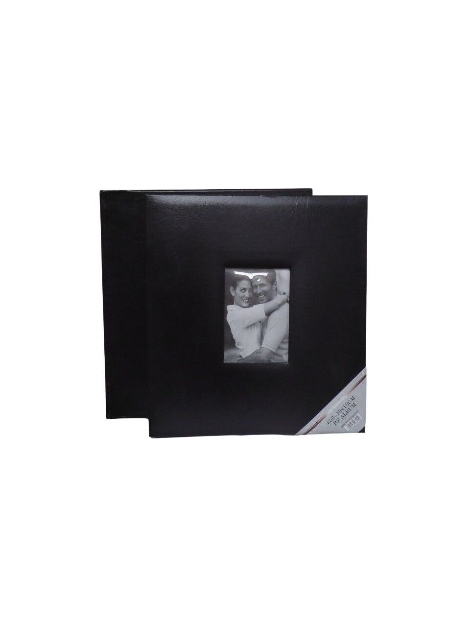 10x15cm 600’lük Pencereli Kutulu  Deri Albüm Box