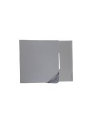 10x15cm 600’lük Pencereli Kutulu  Deri Albüm Box Beyaz