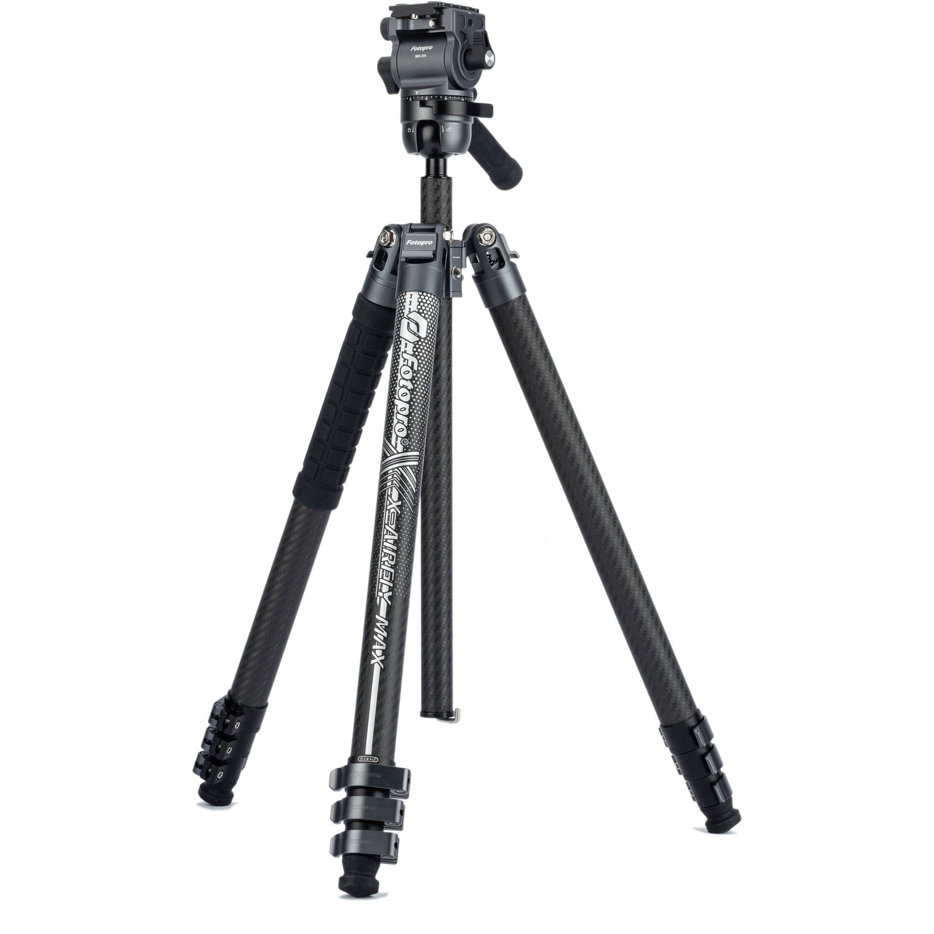 Fotopro X-AIRFLY Max Karbon Fiber Video Tripod Gri