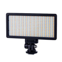Liyadi LED Işık LR336 Fotoğraf ve Video Çekim Işığı ( F970 Batarya Ve Şarj Aleti Hediye )