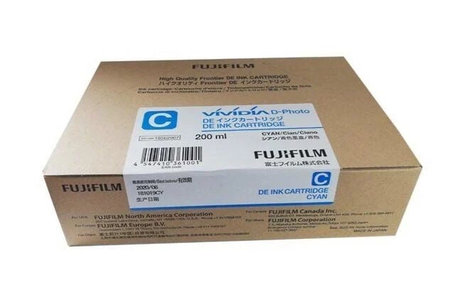 Fuji DE100 drylab Mürekkep kartuşu Tekli 200gr kartuş fiyatı CYAN